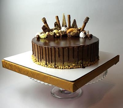 Chocolate drip cake - Cake by Dragana