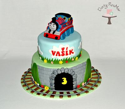 Train Thomas Cake - Cake by Martina
