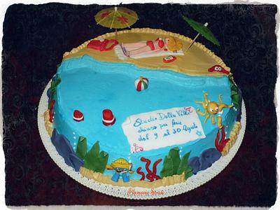 Beach cake  - Cake by Filomena