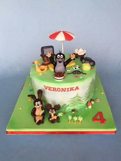 “ Mole and the weekend “ - Cake by Layla A