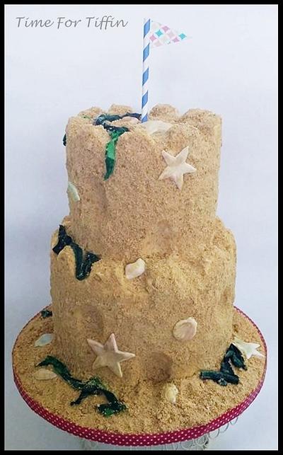 Sandcastle  - Cake by Time for Tiffin 
