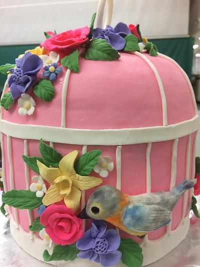 Bird Cage cake - Cake by Sweet Art Cakes
