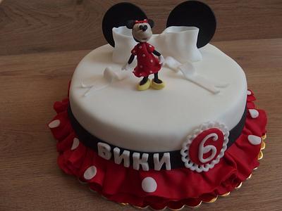 Minnie Mouse cake - Cake by Valentina84