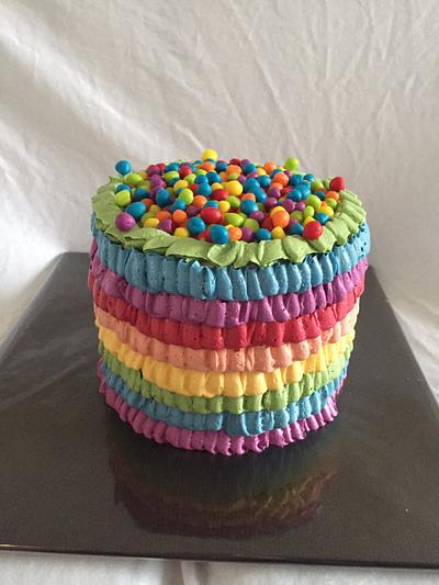 Rainbow cake - Cake by Vera12345