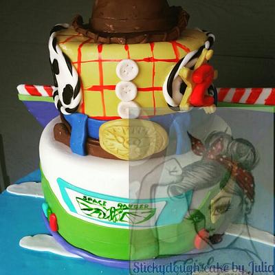 toy story - Cake by Julia Dixon