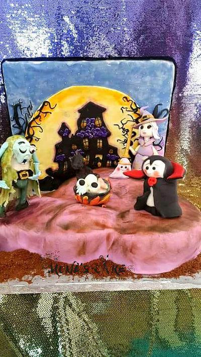 Halloween cake - Cake by Mona Art Gateaux