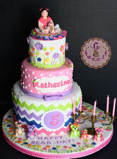 Build-A-Bear Themed Cake - Cake by G Sweets