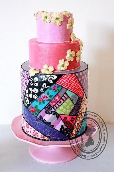 QUILT - Cake by Queen of Hearts Couture Cakes
