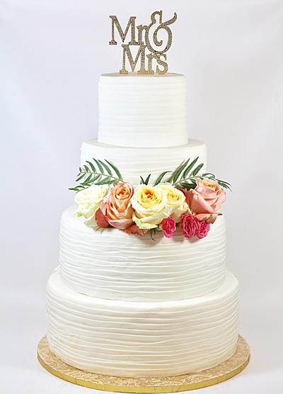 Rustic wedding cake  - Cake by soods
