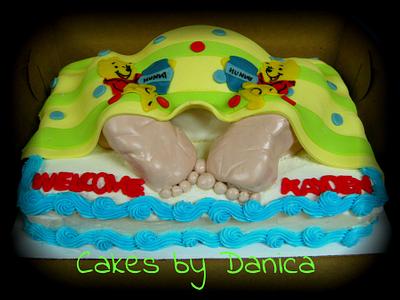 Baby Rump Cake - Cake by Chittenango Cakes