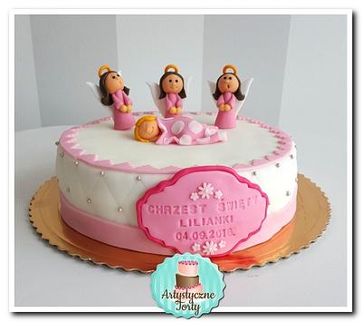 baptism cake - Cake by Artystyczne Torty