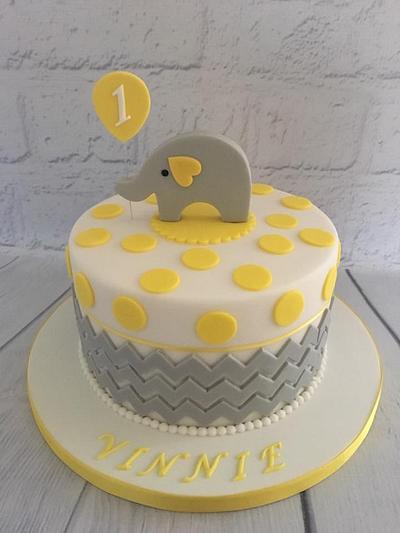 1st Birthday cake  - Cake by Amanda sargant