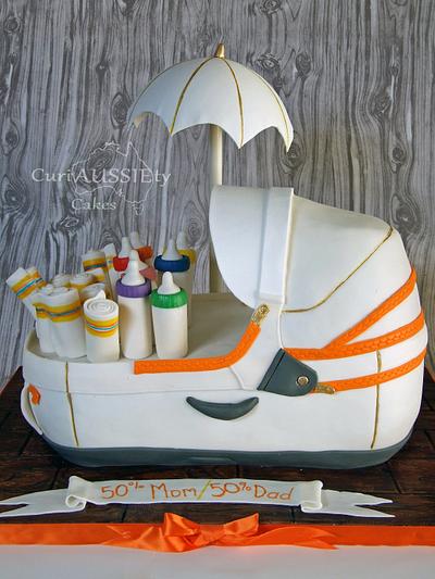 Stokke Stroller Cot cake - Cake by CuriAUSSIEty  Cakes