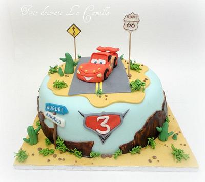 Cars - Cake by  La Camilla 