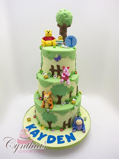 Winnie the Pooh - Cake by Cynthia Jones