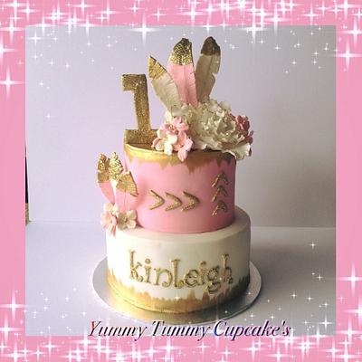 1st Birthday Cake - Cake by YummyTummyCupcakes