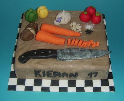 vegetable's cutting board - Cake by Cake Wonderland