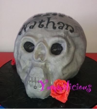 Skull cake - Cake by Yummilicious