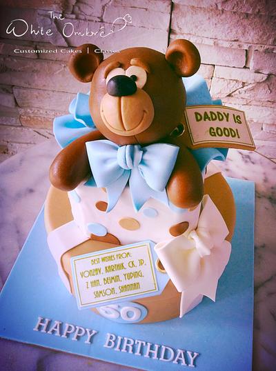 Mr Bear In A Box - Cake by Nicholas Ang