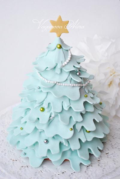 my version of a Christmas tree - Cake by Alina Vaganova