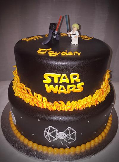 Star Wars - Cake by Cathy Gileza Schatz