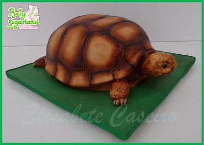 Turtle cake - Cake by Bety'Sugarland by Elisabete Caseiro 