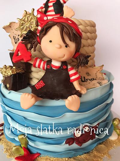 Cute pirates cake  - Cake by Branka Vukcevic