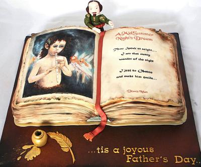 Book Cake - Cake by Calli Creations