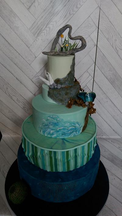 Cliffside Cake - Bronze Award at CI - Cake by laurabeans13