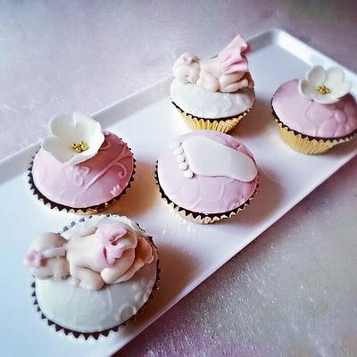 Baptismal cupcakes - Cake by Cakestyle by Emily