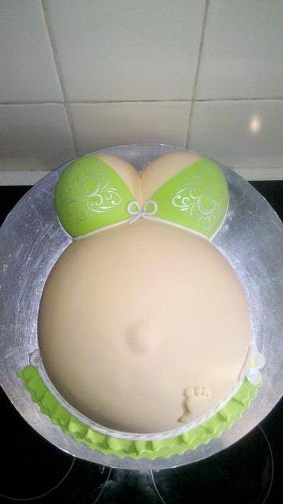 Pregnant Belly - Cake by Kim Jury