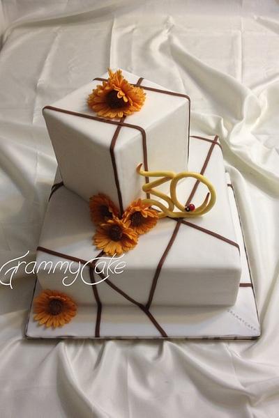 Sunflower - Cake by GrammyCake