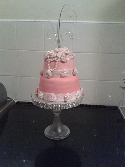 pretty'n'pink - Cake by lorraine