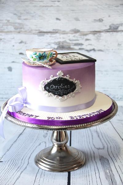 70th Birthday Cake - Cake by Cake Addict