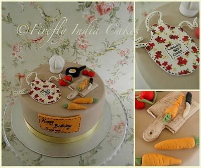'World's best chef' cake! - Cake by Firefly India by Pavani Kaur