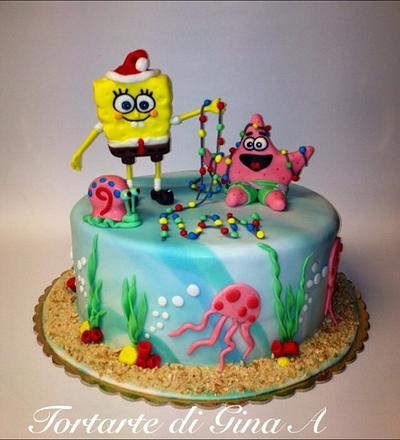 Spongebob Cake - Cake by Gina Assini