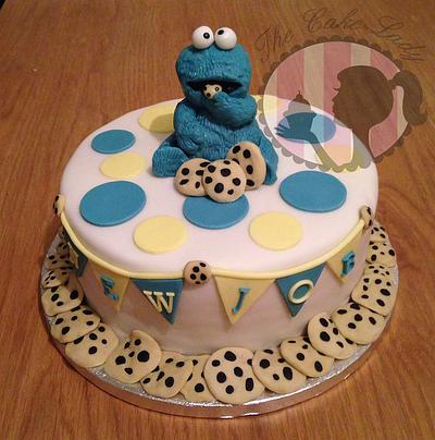 Cookie Monster Cake! - Cake by Gemma Harrison