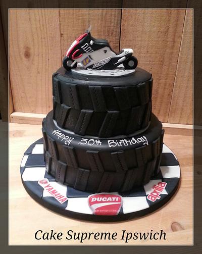 Motorbike tyres - Cake by Cake Supreme Ipswich