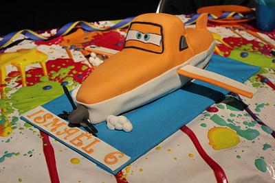 Planes "Dusty" - Cake by Cakes by Yasmina