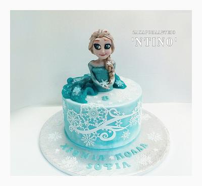 Elsa  - Cake by Aspasia Stamou