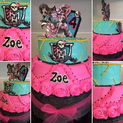 MONSTER HIGH - Cake by Pastelesymás Isa