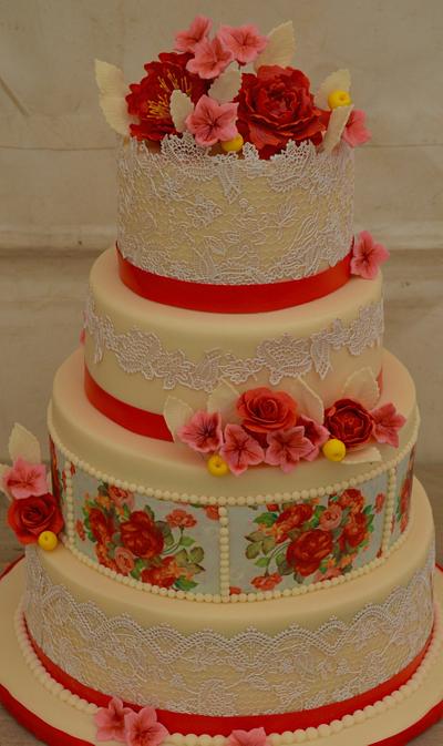 Wedding Cake - Cake by Severine