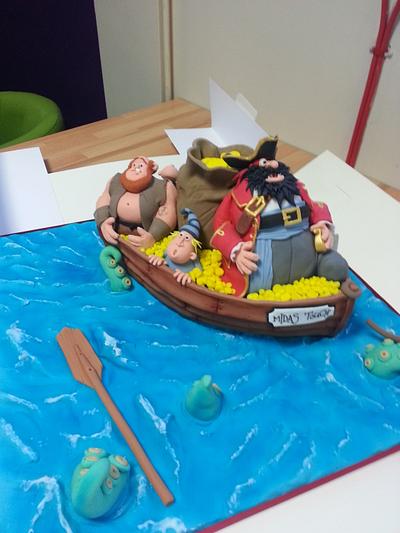 the pirate cruncher - Cake by dee45