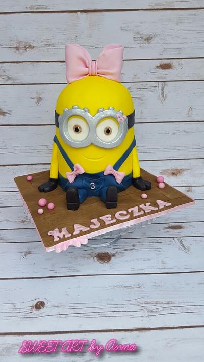 Minion Girl :) - Cake by SWEET ART Anna Rodrigues