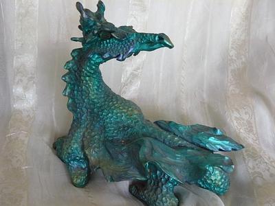 pastillige dragon - Cake by gail