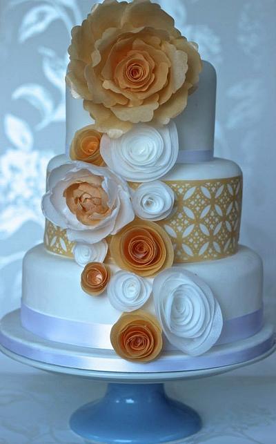 Wafer paper cake - Cake by TLC