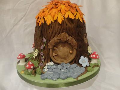 Secret Woodland House - Cake by Alana Lily Chocolates & Cakes