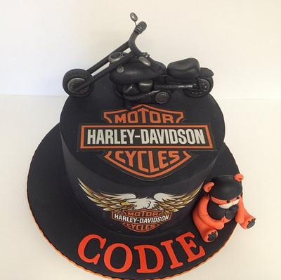 Harley Davidson  - Cake by Unusual cakes for you 