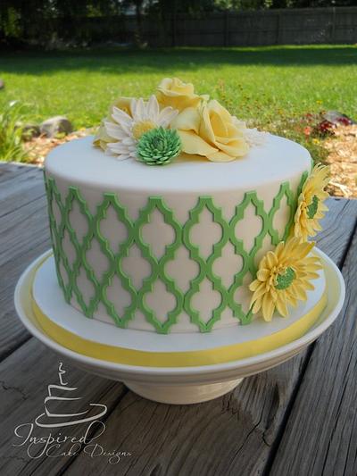 Anniversary Cake - Cake by InspiredCakeDesigns