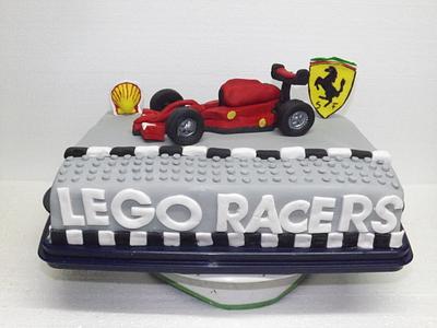 Lego Racers - Cake by Katarina